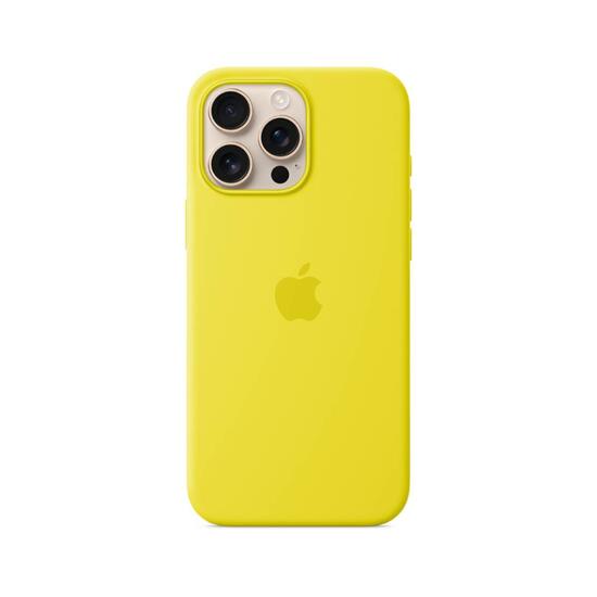 Apple MagSafe Funda Silicona iPhone 16 Pro Max Sunshine