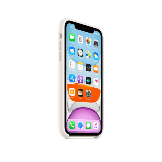 Apple Funda iPhone 11 Silicona Blanco