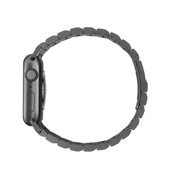 Nomad Titanium Band Correa Apple Watch 42mm/44mm Negro