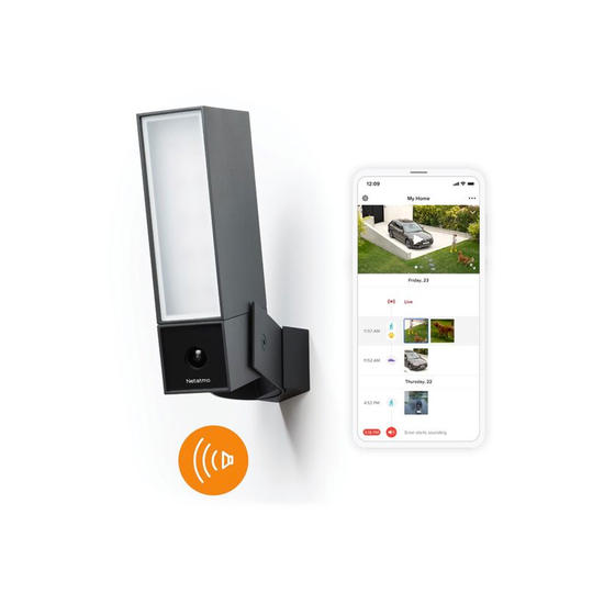 Netatmo Presence cámara de seguridad exterior con sirena compatible HomeKit