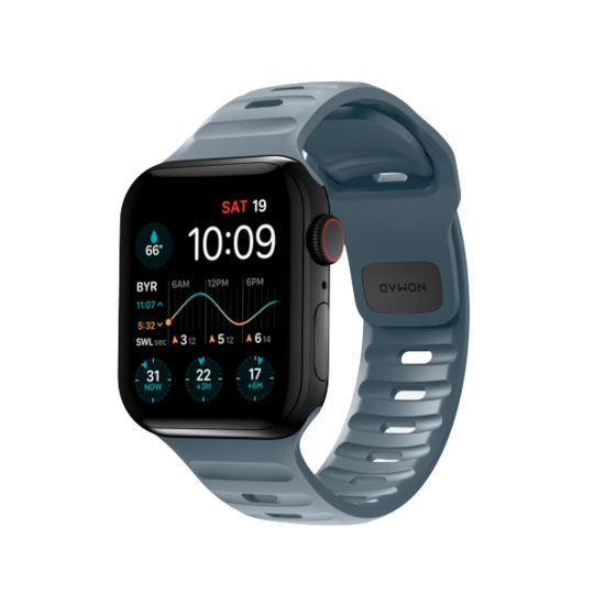 Abierto - Nomad Sport Strap V2 FKM Correa Apple Watch 42/44/45/49mm azul marina