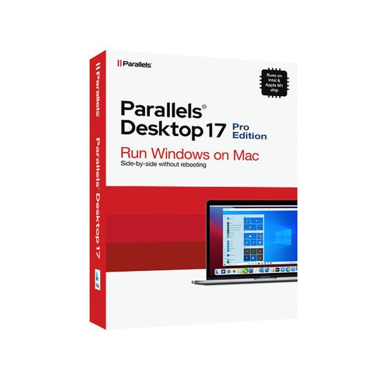 Parallels Desktop 17 Pro Caja física (licencia 1 año)