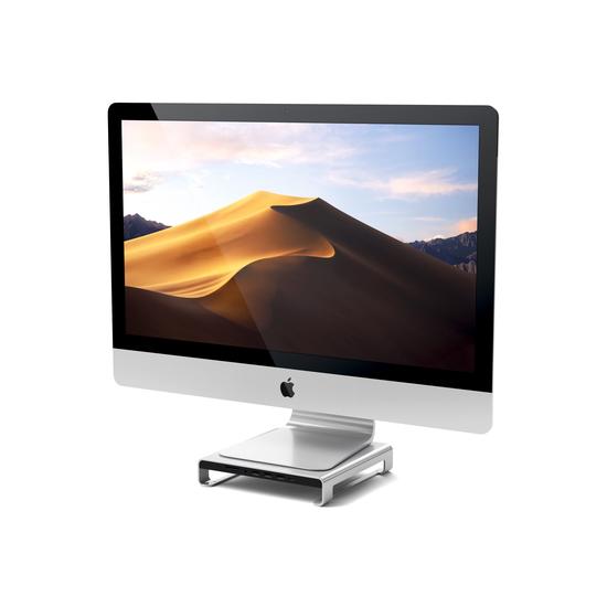 Satechi Aluminium Stand Hub USB-C iMac o Monitor Plata