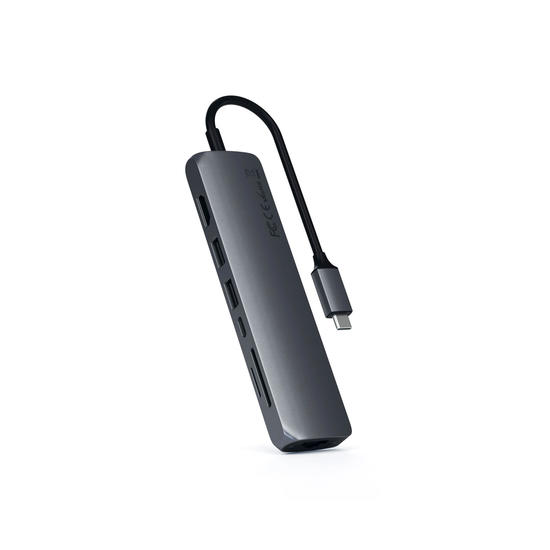 Satechi Hub USB-C Slim Multipuerto Gris Espacial