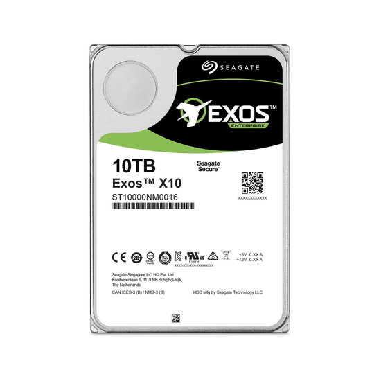 Seagate Exos X10 Disco Duro 10TB 3,5" SATA 7200rpm