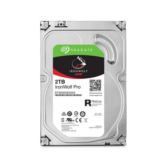 Seagate IronWolf Pro Disco duro 2TB NAS SATA 3