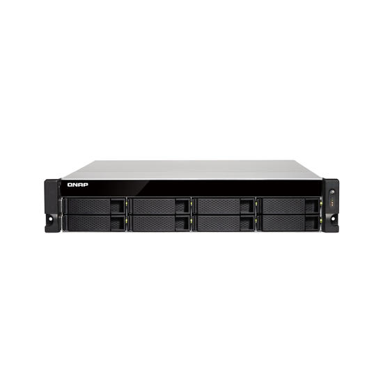 Qnap TS-863XU-RP Servidor Rack NAS fuente alimentación redundante