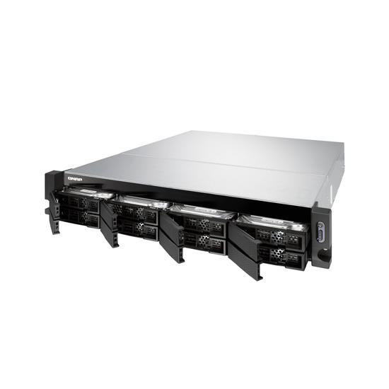 Qnap TS-863XU-RP Servidor Rack NAS fuente alimentación redundante