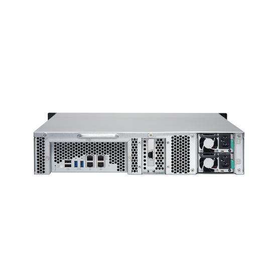 Qnap TS-863XU-RP Servidor Rack NAS fuente alimentación redundante