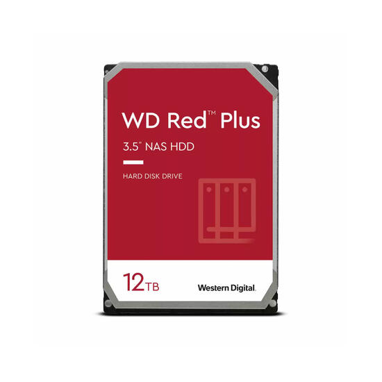 WD Red Plus Disco duro 12TB 3,5" 7200rpm NAS