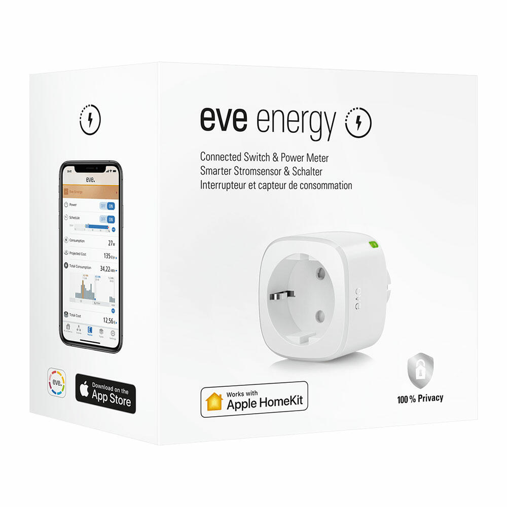 Comprar Eve Energy Enchufe y Sensor de Potencia Wireless 4