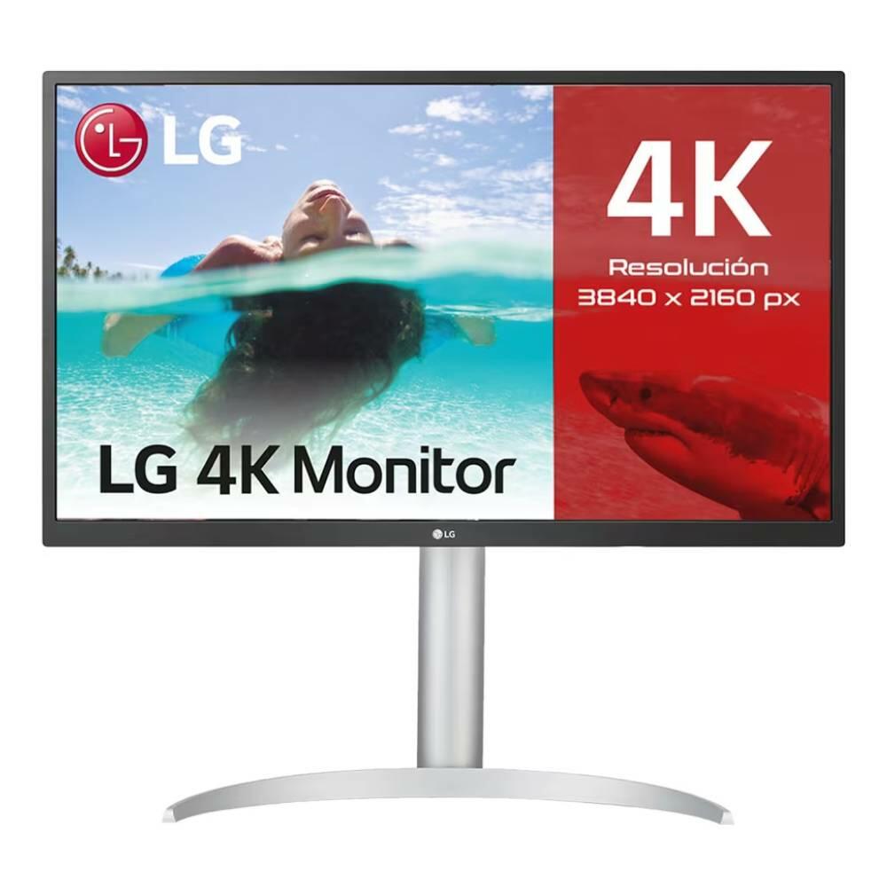 LG UltraFine - Monitor de computadora de 27 pulgadas 27UL500-W, pantalla  IPS con AMD FreeSync y compatibilidad HDR10, color blanco