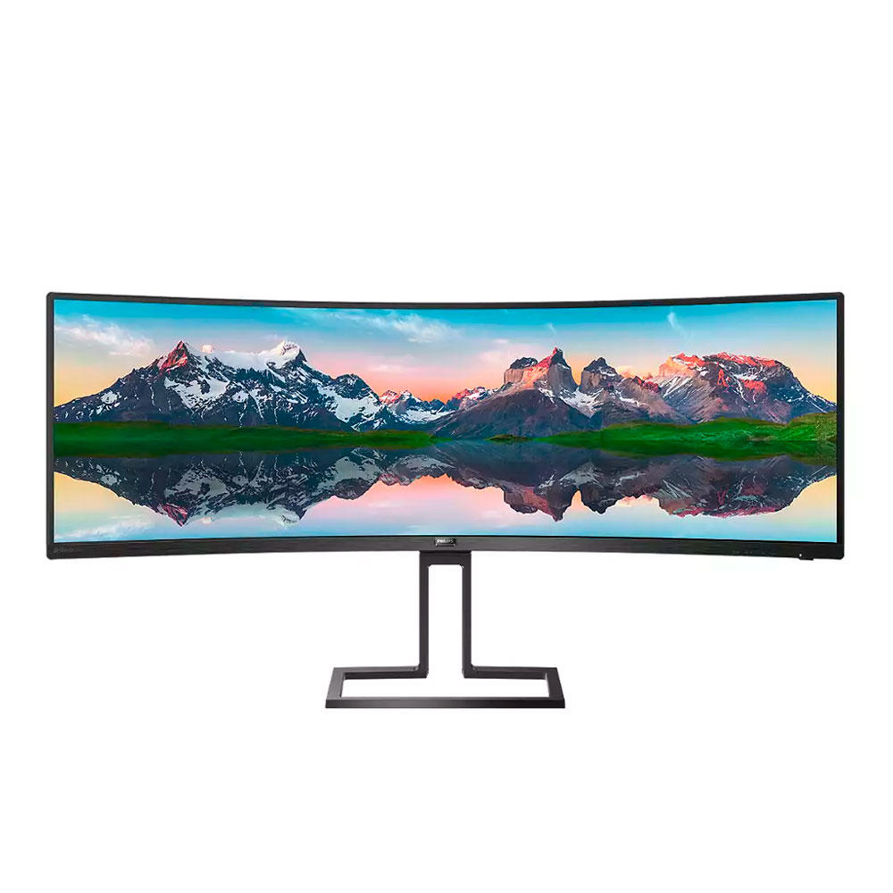 Comprar Philips 498p9 00 Monitor Curvo 49 32 9 Dual Qhd Va 121 Srgb 498p9 00 Macnificos