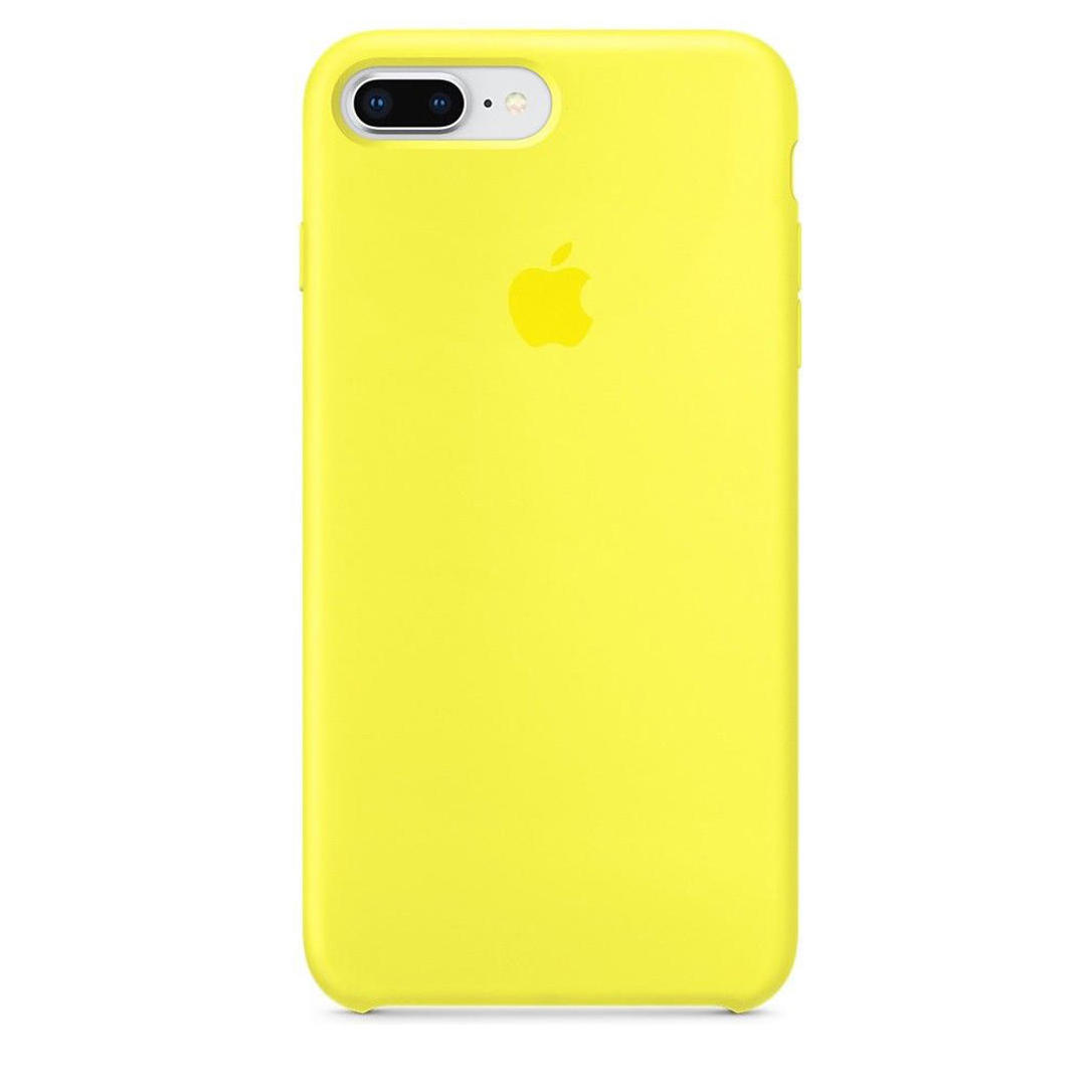 Comprar Apple Silicon Case Funda Iphone 8 Plus 7 Plus Amarillo Neon Macnificos 2789