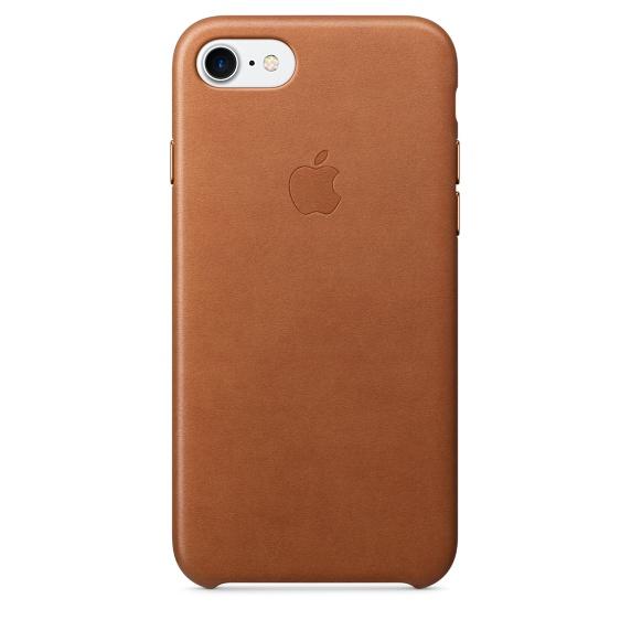 Cartera de Piel Apple con MagSafe para iPhone Color Caramelo