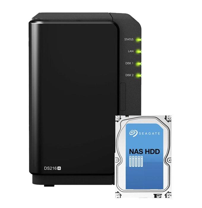 Synology DS218j/Seagate 4TB ×２台+triclubdoha.com